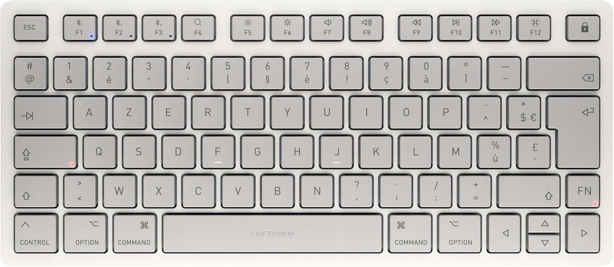 Compact Draadloos Toetsenbord voor Mac met Bluetooth Kanalen - Franse Lay-out (AZERTY)