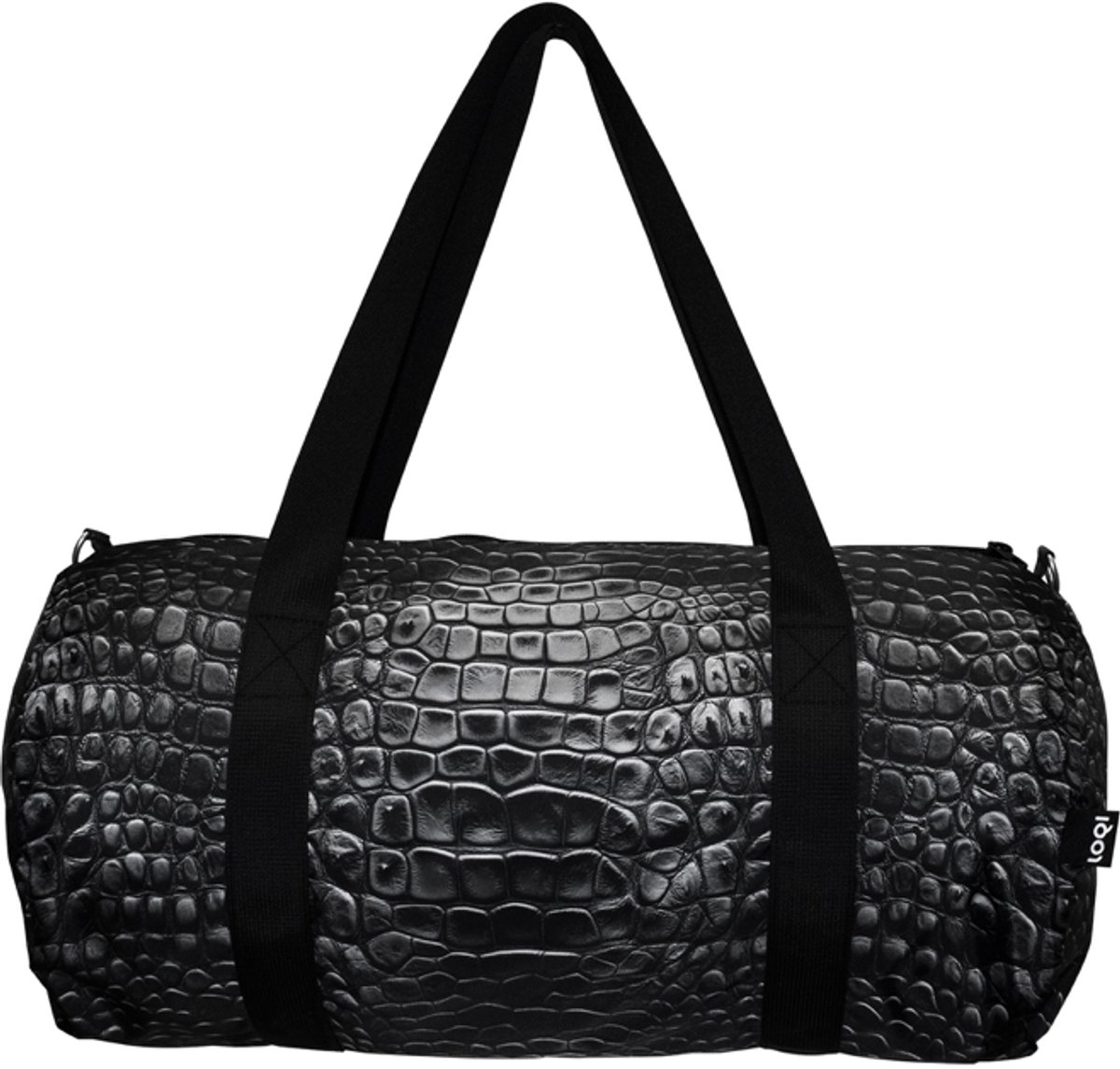 LOQI Weekender Large - Crocodile Black