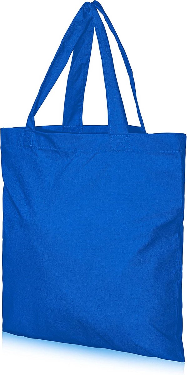 Herbruikbare Katoenen Canvas Tote Tas voor Schilderen en Boodschappen - Multi-kleurkeuze