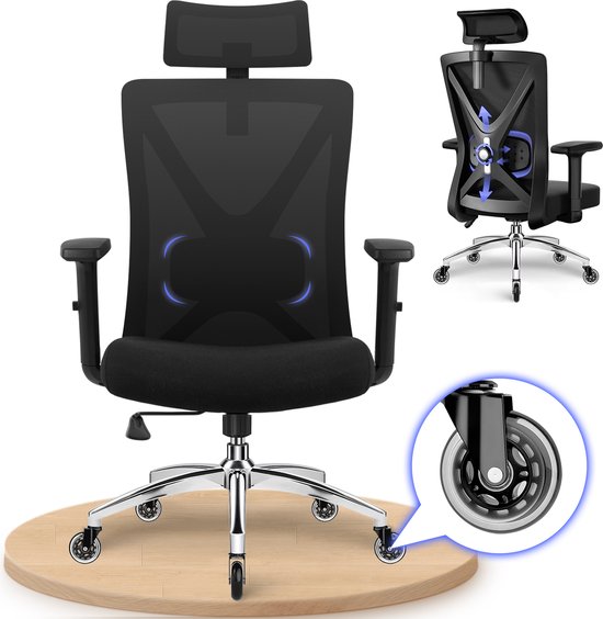 Hiaonyx bureaustoel-Ergonomische Bureaustoel-Bureaustoelen - Hiaonyx - €99,99