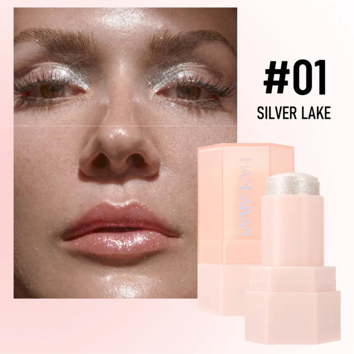 Glitter Jelly Highlight Stick - Silver Lake - 9g