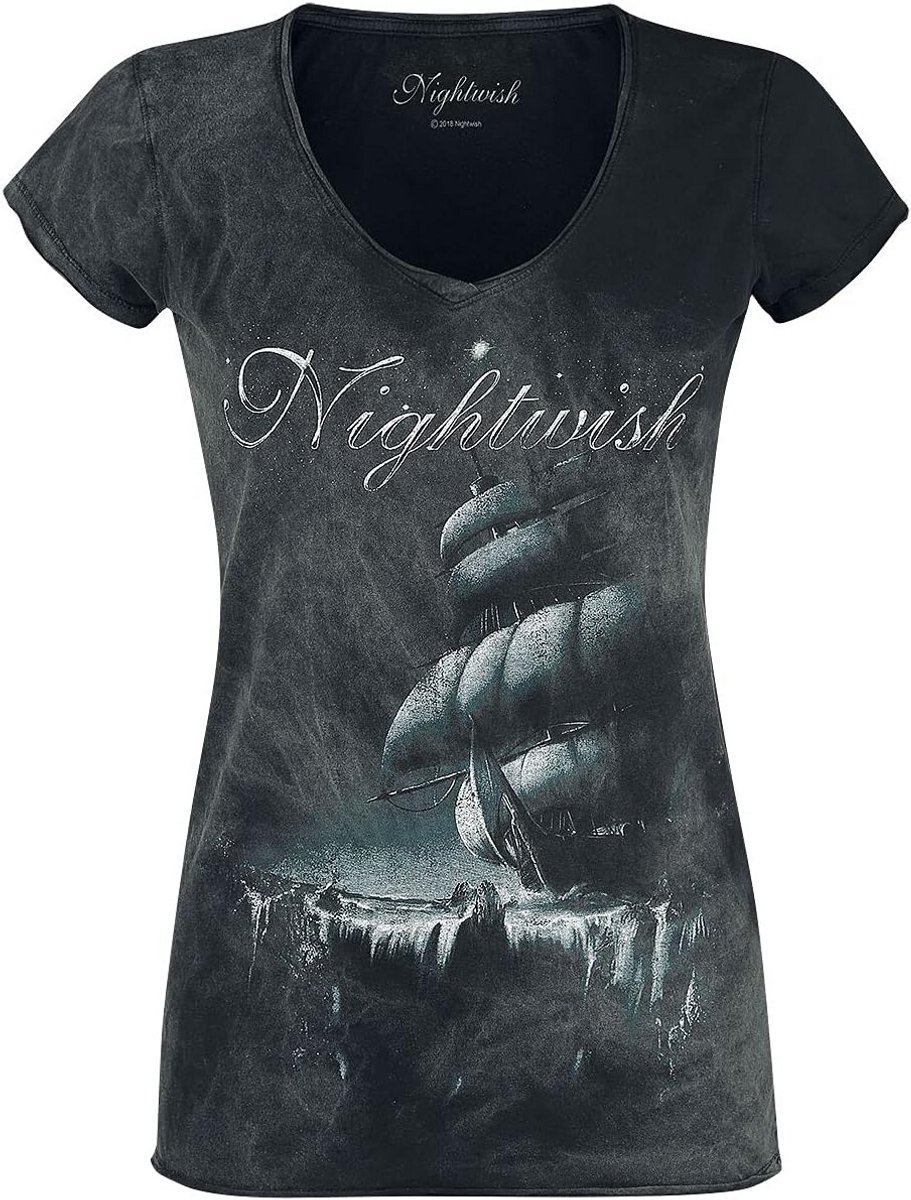 T-shirt Zwart Heren en Dames Band Merchandise Muziek