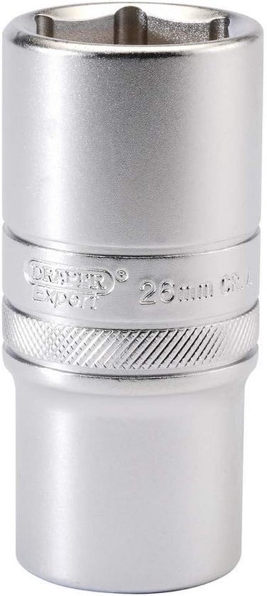 Diepe 6-punts doppensleutel 26mm - 1/2 inch aandrijving voor zwaar