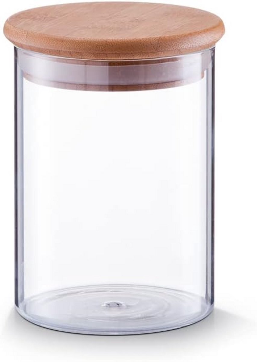 Voorraadpot met Bamboe Deksel 750 ml