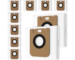 GELLDG Stofzuigerzakken - 10 stuks - Geschikt voor Dreame D10 Plus / D10s / Z10 Pro / L10 robotstofzuigers - Vervangingsonderdelen