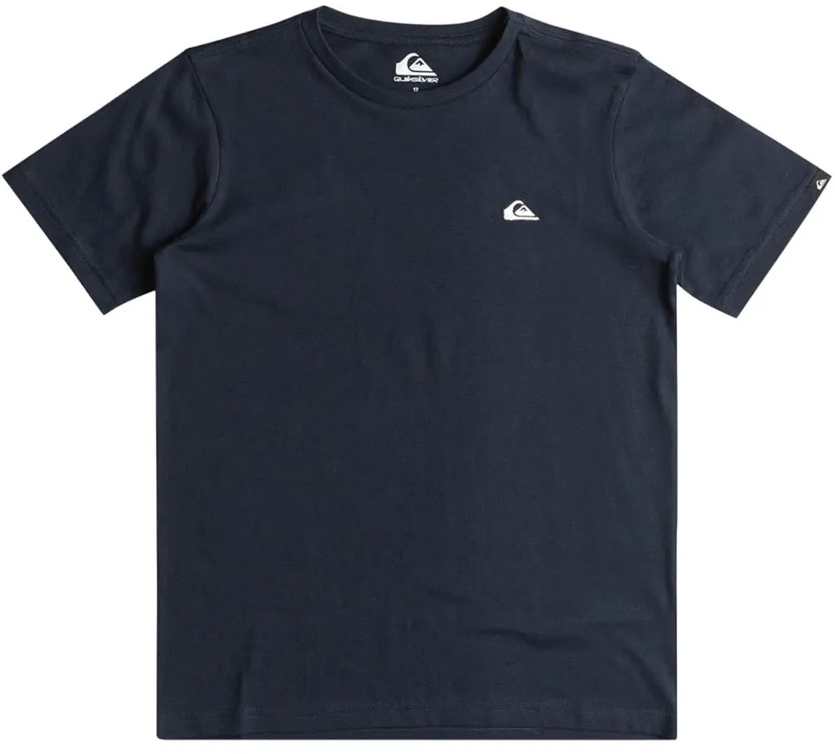 Quiksilver Basic T-shirt Met Korte Mouwen L Man Marineblauw