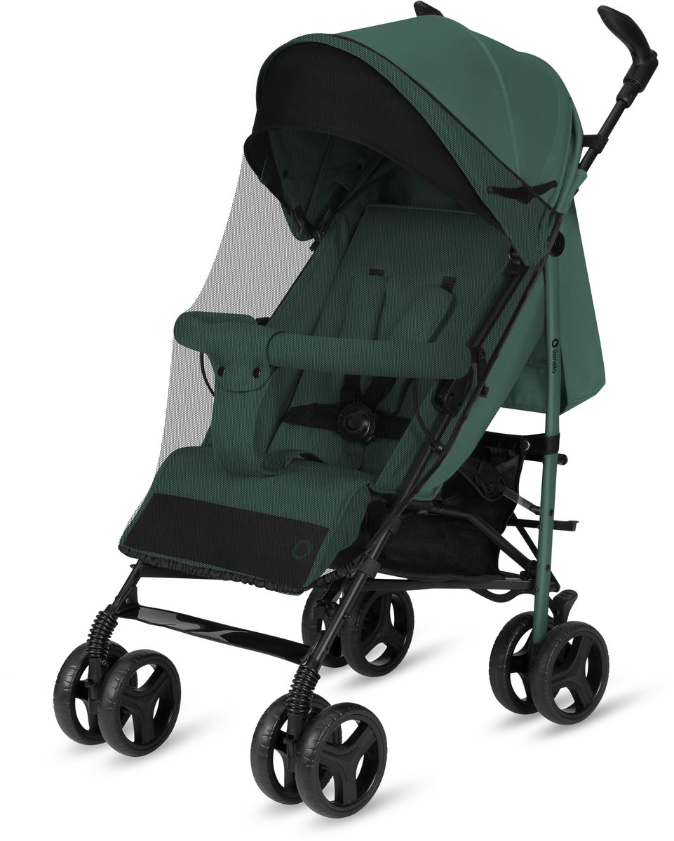 Lionelo Irma - Buggy - Wandelwagen- Lichte 7kg - tot 15 kg - Geveerde wielen - 360° - tot 5 jaar - Opbergmand - Verstelbare handgreep - Snel inklapsysteem - Compact formaat – foto 5