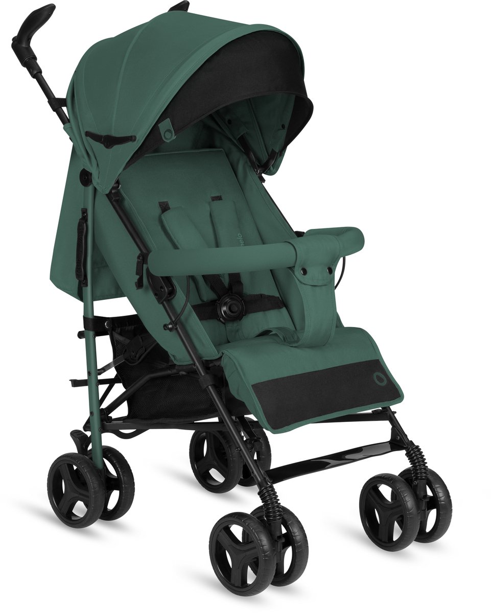 Lionelo Irma - Buggy - Wandelwagen- Lichte 7kg - tot 15 kg - Geveerde wielen - 360° - tot 5 jaar - Opbergmand - Verstelbare handgreep - Snel inklapsysteem - Compact formaat – foto 4