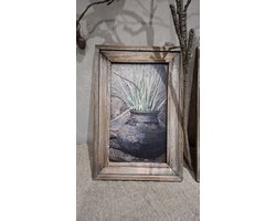 Set met 2 schilderijen/landelijk 1