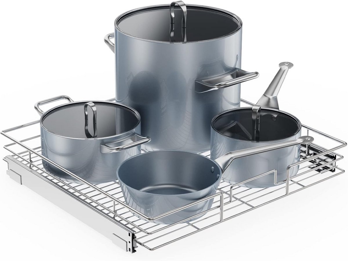 Uittrekbare Kastplank voor Keuken en Opslag - Zware Kwaliteit Schuiflade