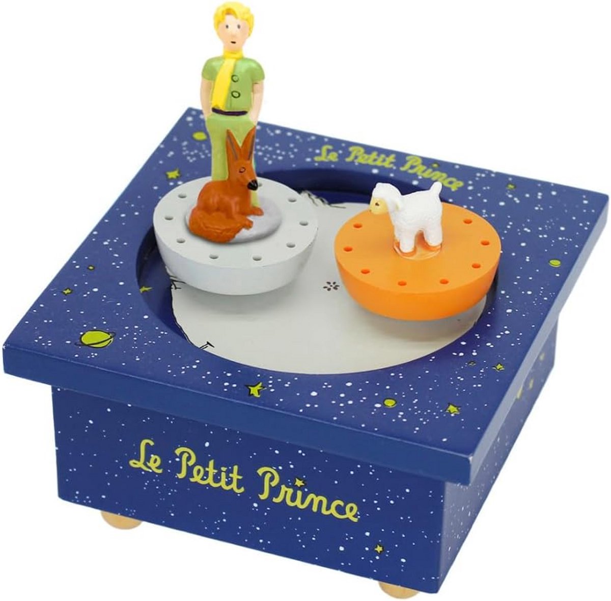 Muziekspeeldoos met Dansende Figuren en Magnetisch Mechanisme voor Kinderen