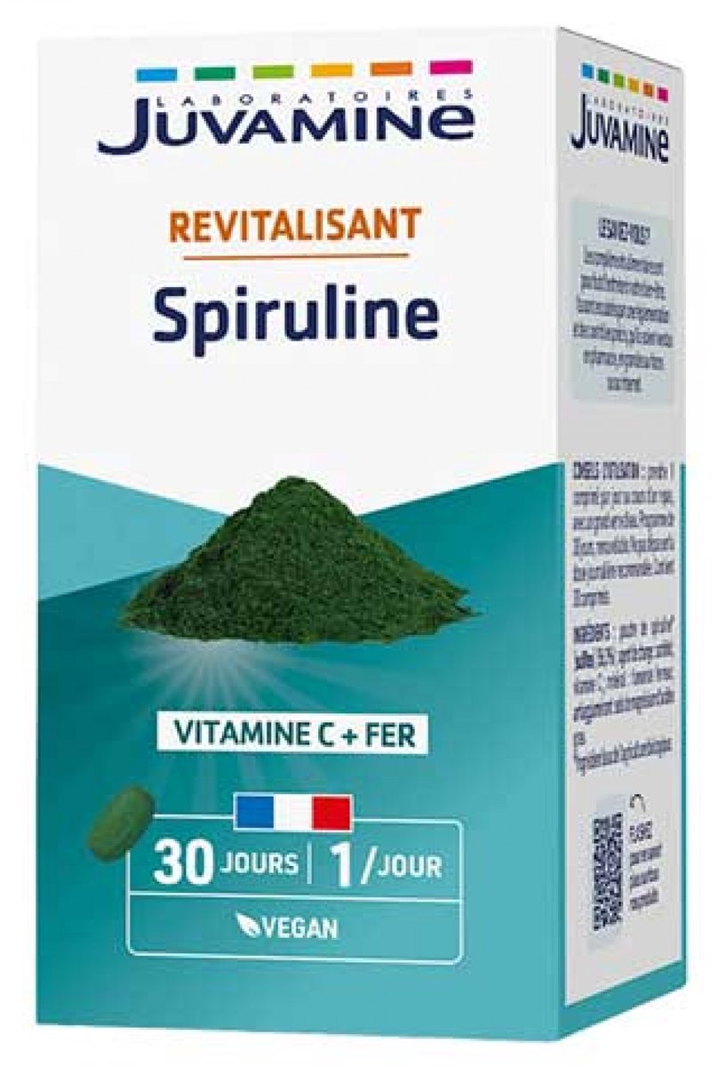 Juvamine Spirulina 30 Tabletten