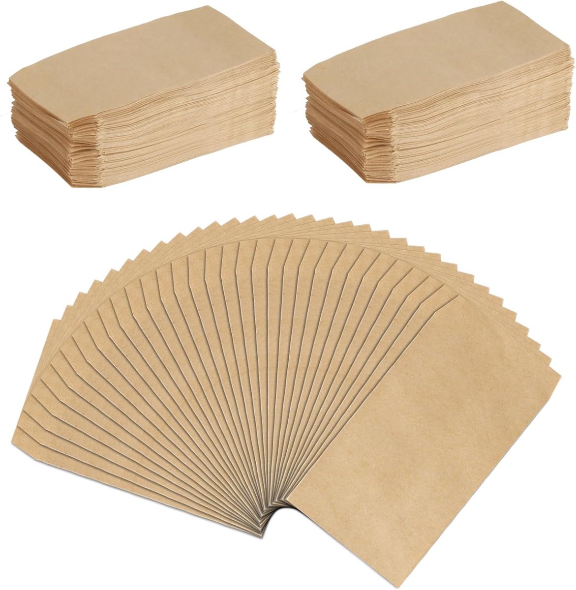 Imperatoris - Papieren Zakjes – Papieren Draagtas & Cadeauzakjes – Geschikt als Fruitzak, Koekzak en Uitdeelzakjes – 6 x 11 cm – Verpakking van 300 stuks – Bruin