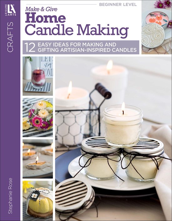 Make & Give Home Candle Making - cover