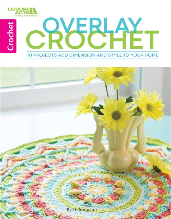 Overlay Crochet Pillows - cover