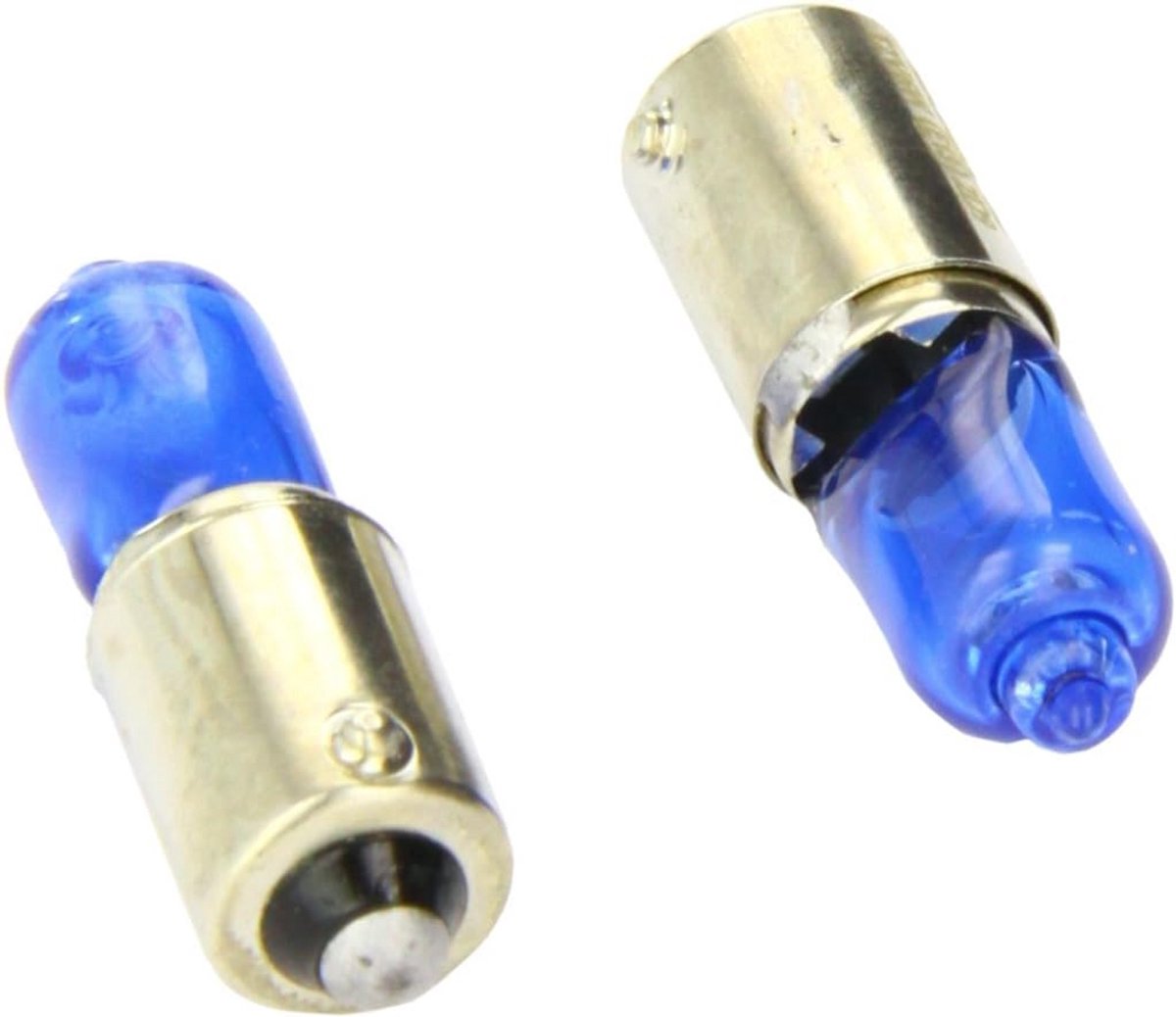 Set van 2 Super Witte 6W 12V BAY9S Lampen