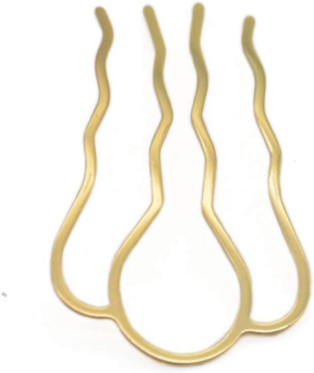 5 Stuks Gouden Haarvorkjes voor Haarspeldjes en Haaraccessoires