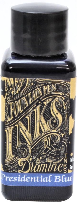 Luxe Fountain Pen Ink - Beau Blue 30ml | bol