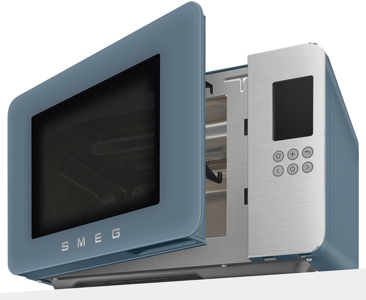 SMEG MOC01SBMEU - Magnetron met grill en soft-close thumbnail 3