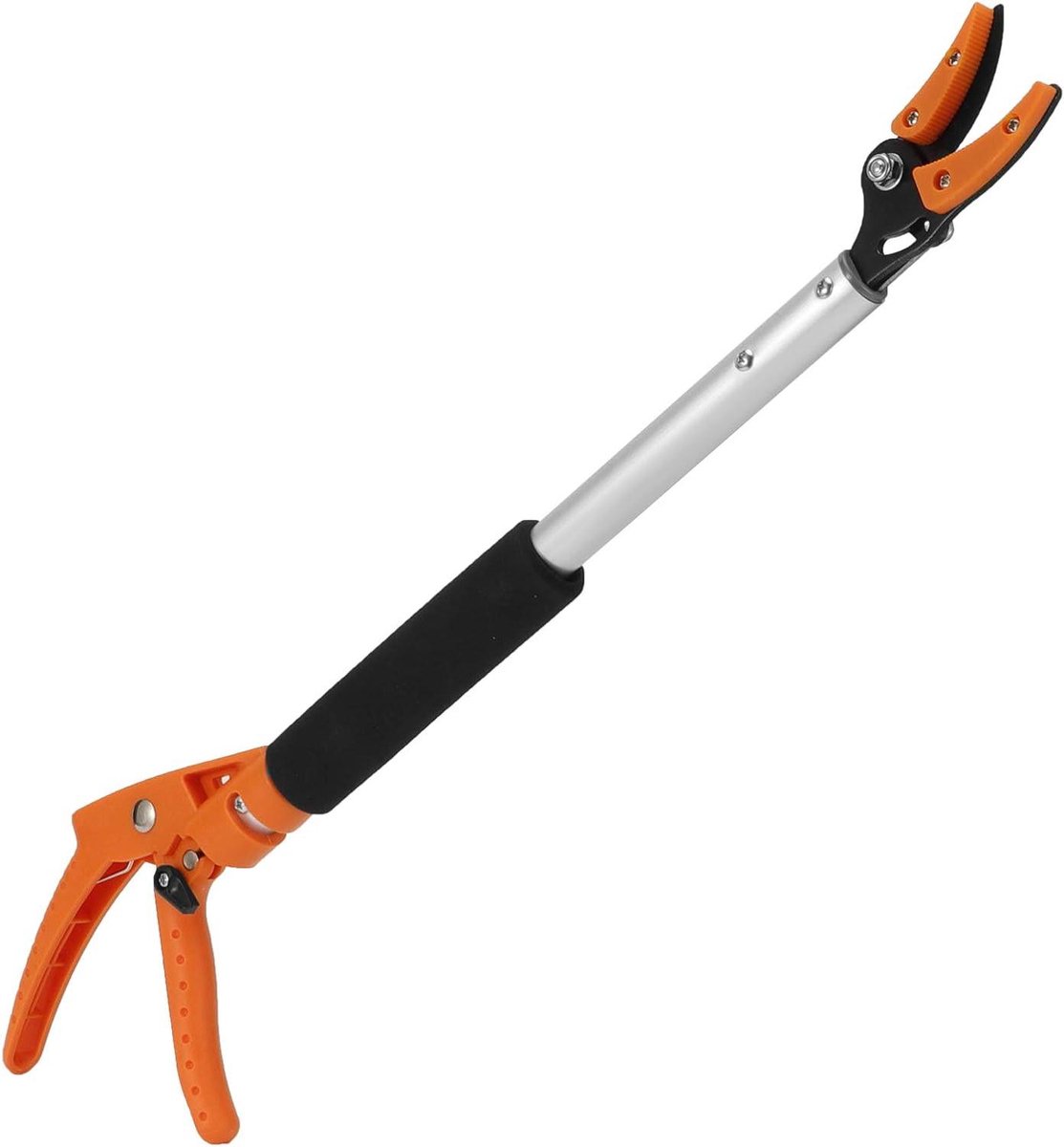 NTH products- Fruitplukker Lichtgewicht - Takkenschaar met 90 Graden Draaibare Handgreep - Snoeischaar voor Hoge Takken - Ergonomisch Handvat - Veiligheidsslot - Stevige Aluminium Lange Steel
