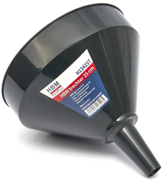 Pressol Trechter inclusief flexibele slang PVC160 mm 02675