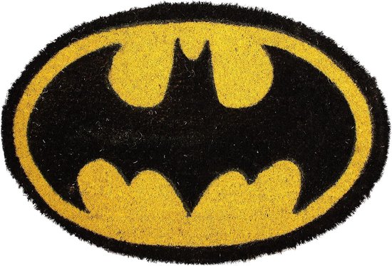 Ovale Deurmat Batman Logo - Kokosvezel en Antislip