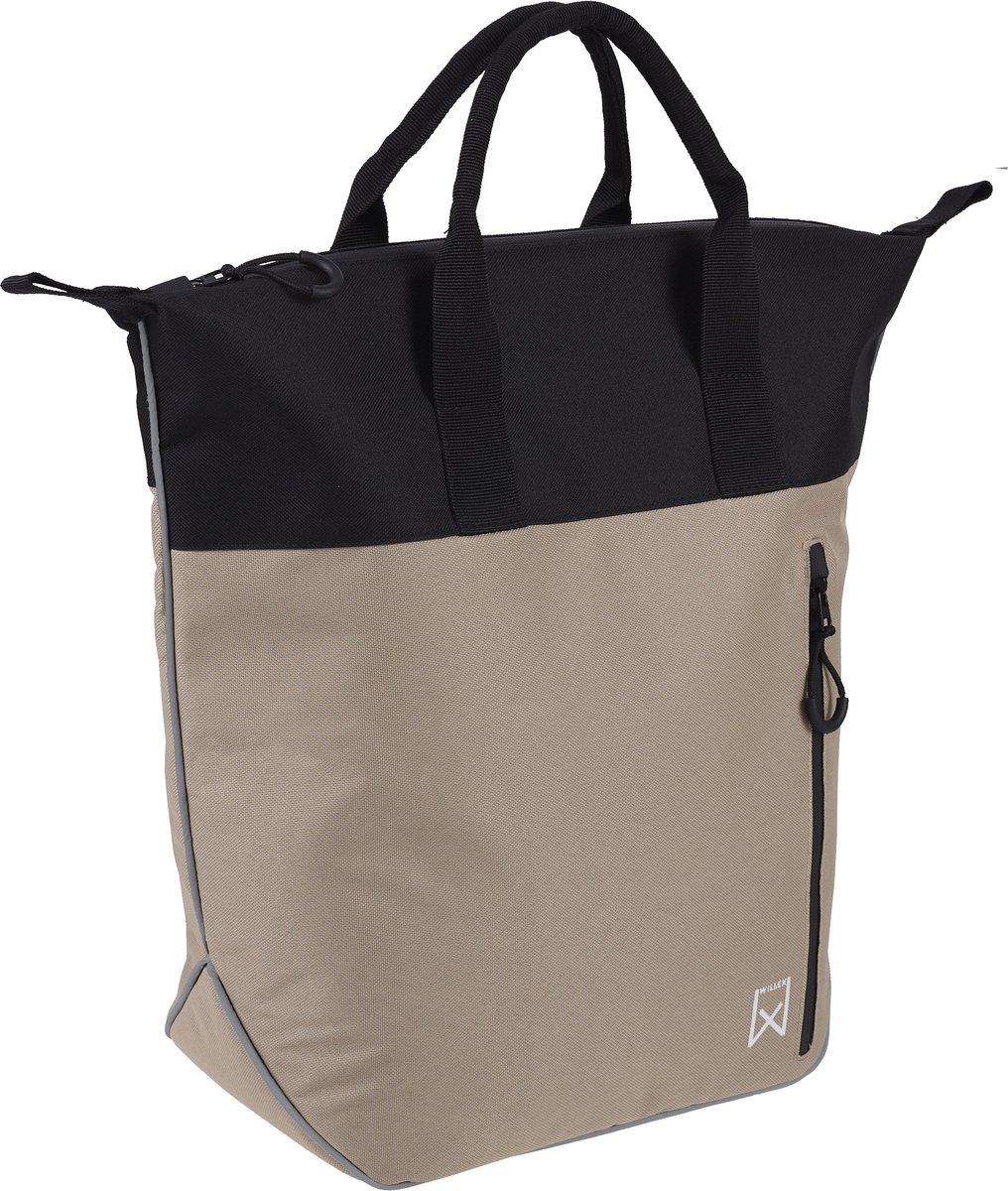 Willex - Daily Shopper - 21 liter - Enkele Fietstas - Dames - Taupe