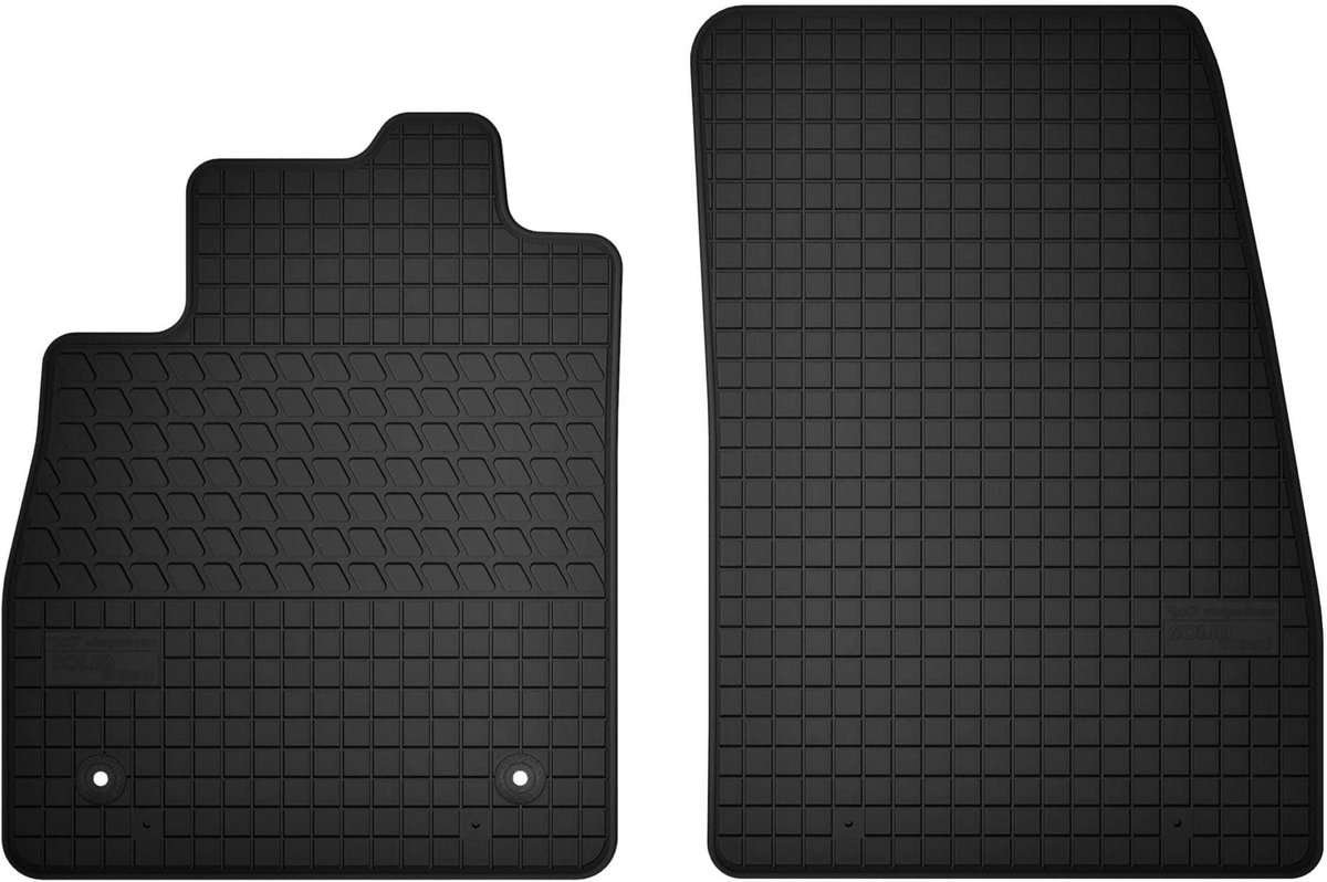 Wielganizator SolidTread Serie - Automatten voor Ford Fiesta MK8 - Hatchback - Zwart - Gemaakt in Polen