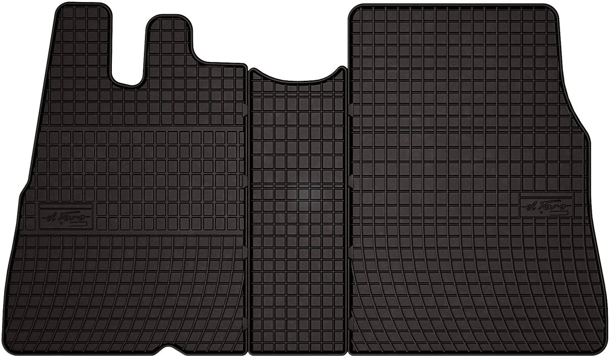 Wielganizator SolidPRO-Serie - Auto Rubbermatten - Citroen Jumper I - Zwart - 1994-2006
