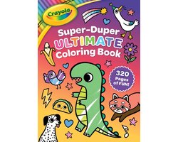Crayola/Buzzpop- Crayola: Super-Duper Ultimate Coloring Book (a Crayola 320-Page Jumbo Coloring Activity Book for Kids Ages 3 and Up)