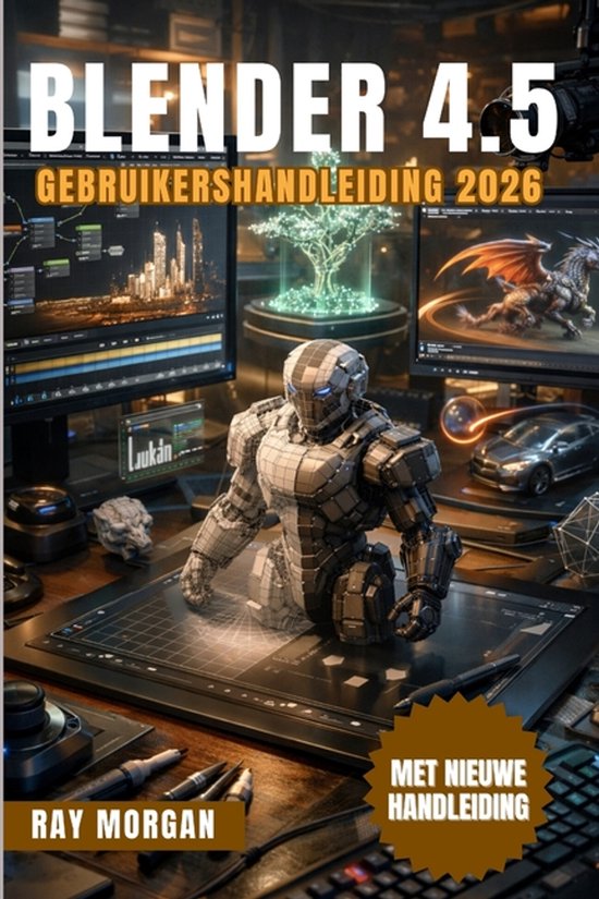 Blender 4.5 Gebruikershandleiding 2026. - cover