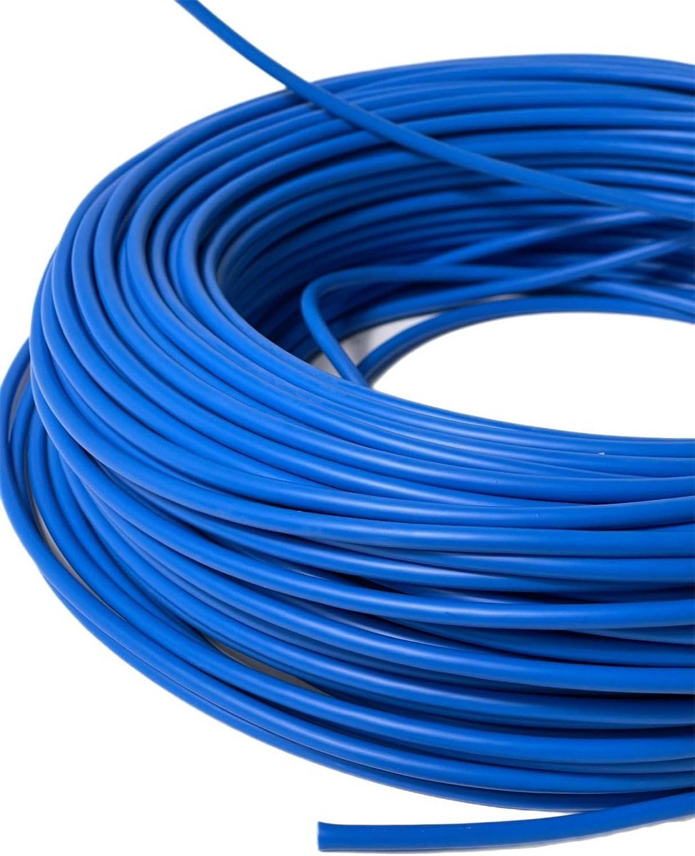 15 Meter Accukabel 6mm² Blauw Voertuigkabel voor Elektrische Installaties