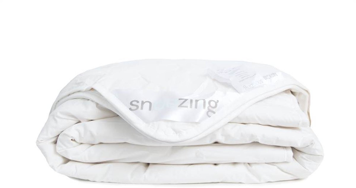 Snoozing Diamond 4-seizoenen Dekbed - Extra breed - 260x220 cm - Wit