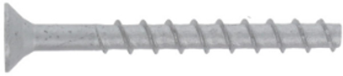 Ivana Betonschroef - Verzonkenkop - Verzinkt - T40 - 7.5x120 - 100 stuks