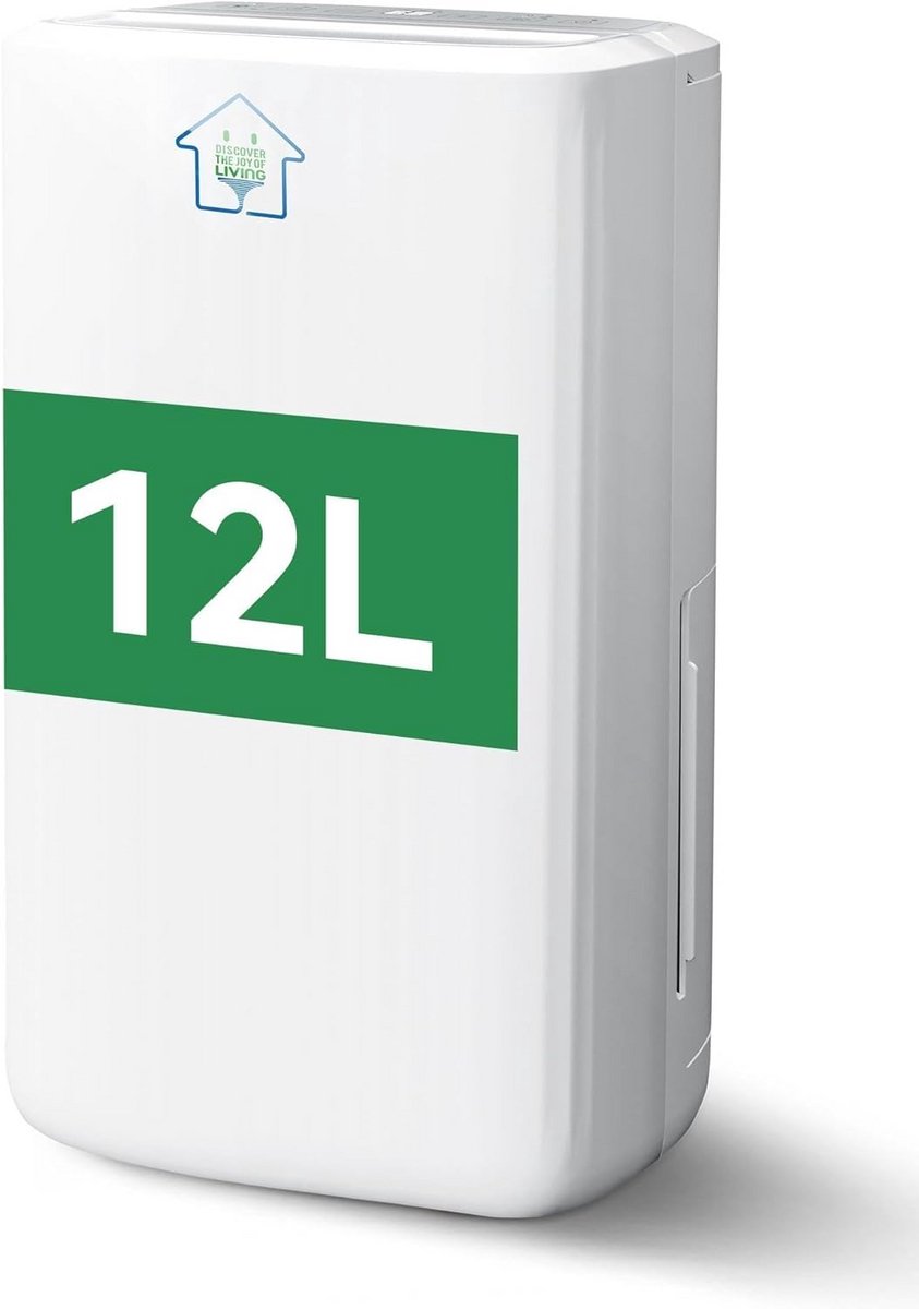 Stille Elektrische Luchtontvochtiger met Timer - Ideaal voor Kelder, Slaapkamer en Badkamer