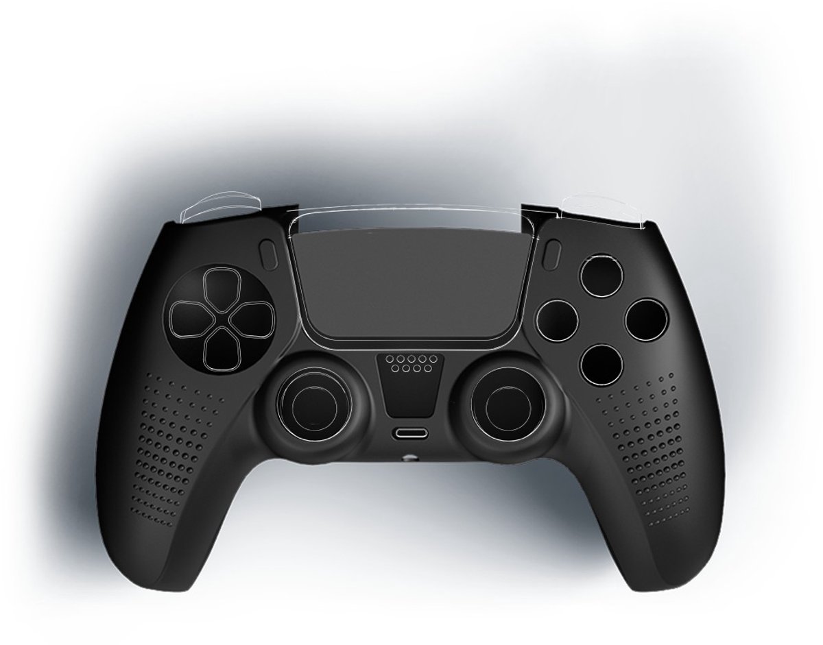 uRage 00115523, PlayStation 5, Controllergreep, Zwart, Silicone, Sony, 173 mm