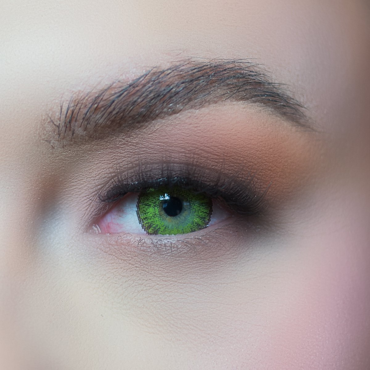 Gemstone green | Gekleurde maandlenzen | 0.00 | Inclusief lenzenbakje en applicators | Kleurlenzen zonder sterkte | Zachte lenzen | Comfortabel voor dagelijks gebruik | Blisterpack