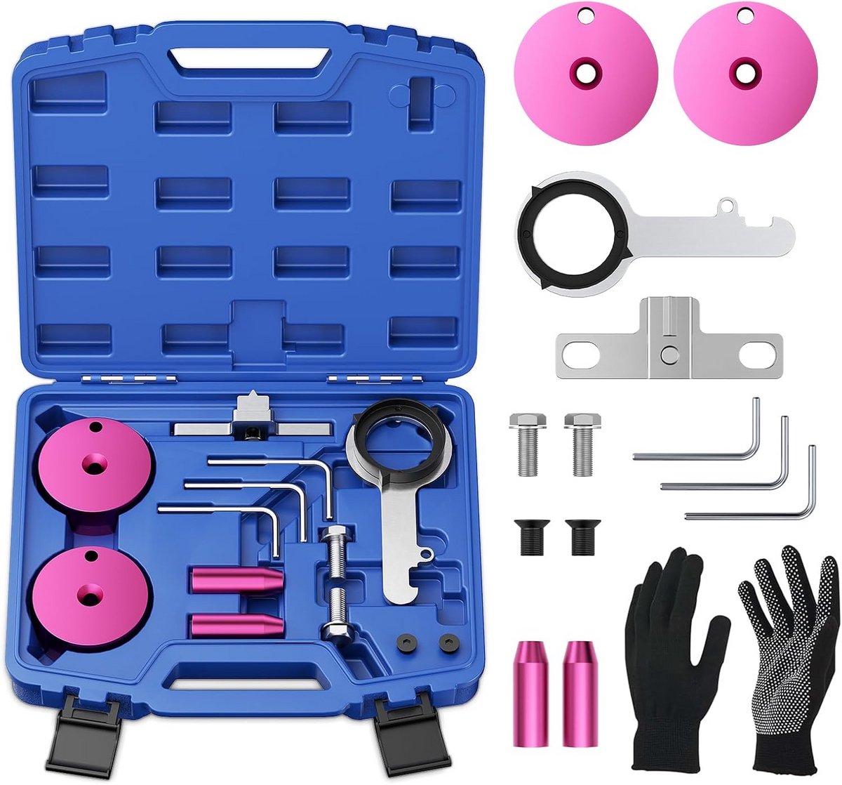Motor Timing Gereedschap Set - Nokkenas Krukas Blokkeerset voor Auto