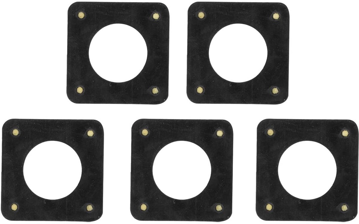 Set van 5 Siliconen Schokdempers voor 42mm en NEMA 17 Stappenmotoren