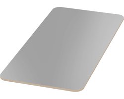 Multiplex Tafelblad Grijs 18mm - Rechthoekige Houten Werkblad op Maat