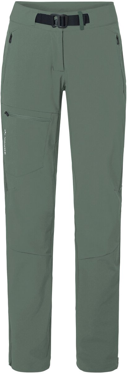 VAUDE Badile Pants III, Outdoor Broek, Dames Outdoor Sportbroek, Winddicht, Softshell, Regular fit