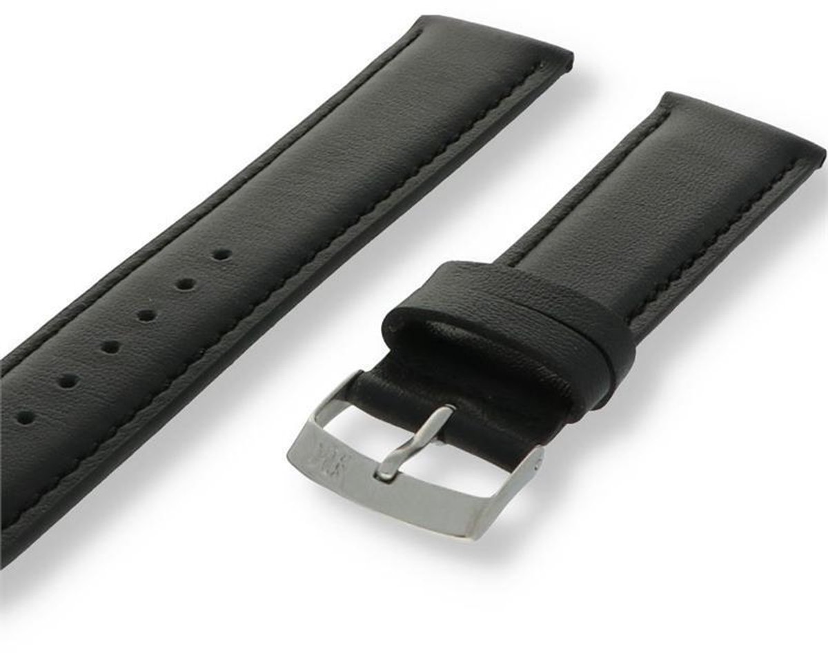 MOR Grafic XL Glad Gestikt Zwart