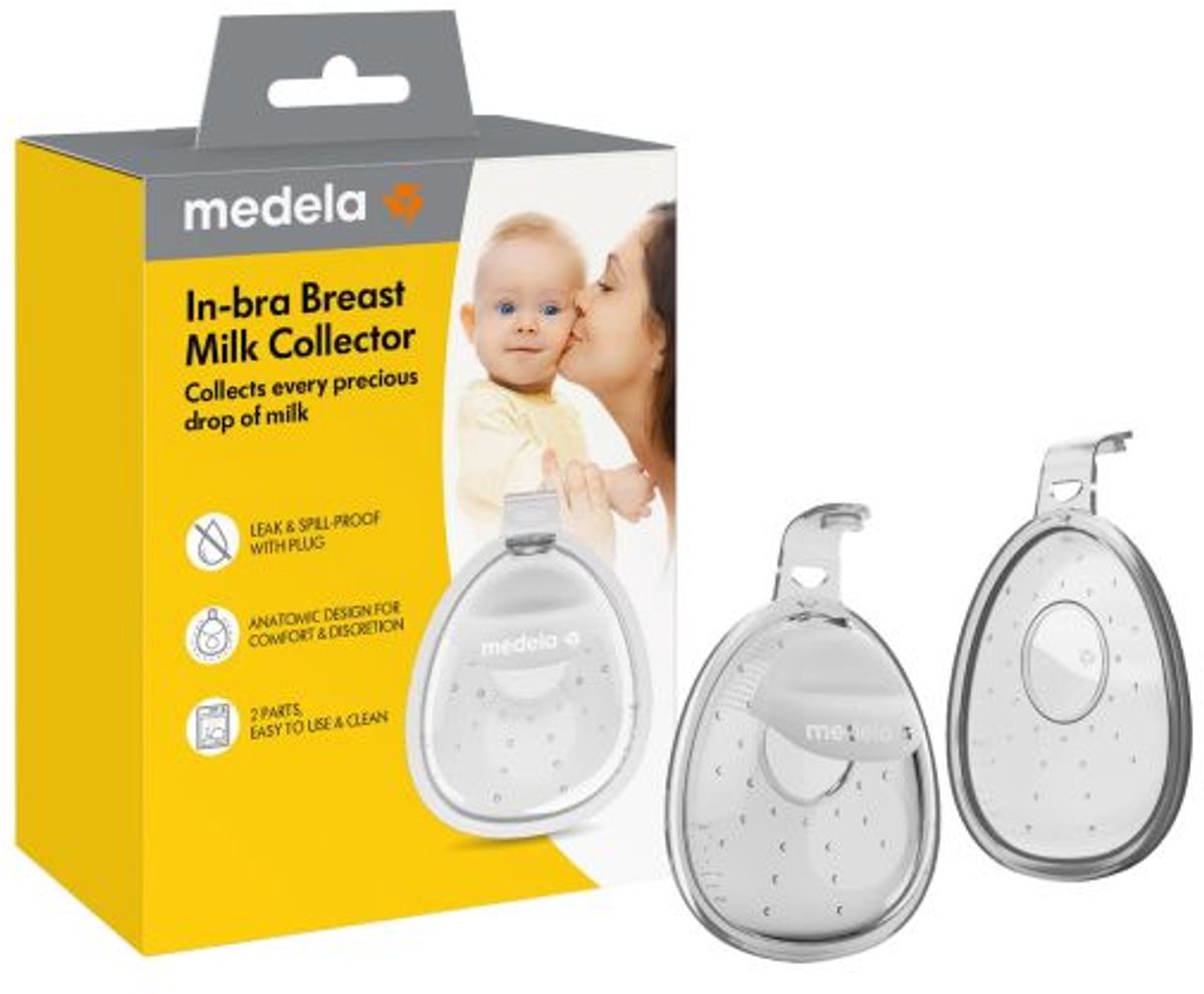 Medela In-bra Breast Milk Collector - Vangt Moedermelk Op