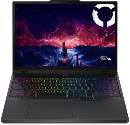 Lenovo Legion 5 15AKP10 AMD Ryzen AI 7 350 Laptop 38,4 cm (15.1") WQXGA 32 GB DDR5-SDRAM 1 TB SSD NVIDIA GeForce RTX 5070 Wi-Fi 7 (802.11be) Windows 11 Home Engels Zwart - Lenovo - Hoofdafbeelding