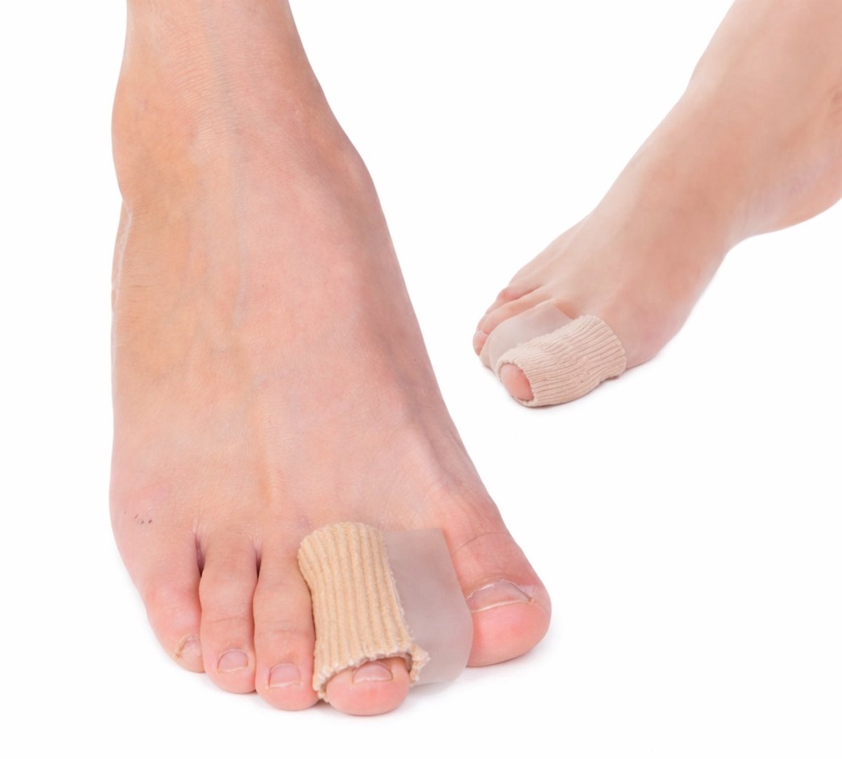 Hallux Valgus Gel Teencorrector I Teenspreider I Teen Recht Maken I Toe Straigntner I Beige I 1 Paar