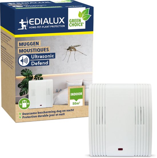 Edialux Ultrasonic Defend insectenverjager (50 m²)