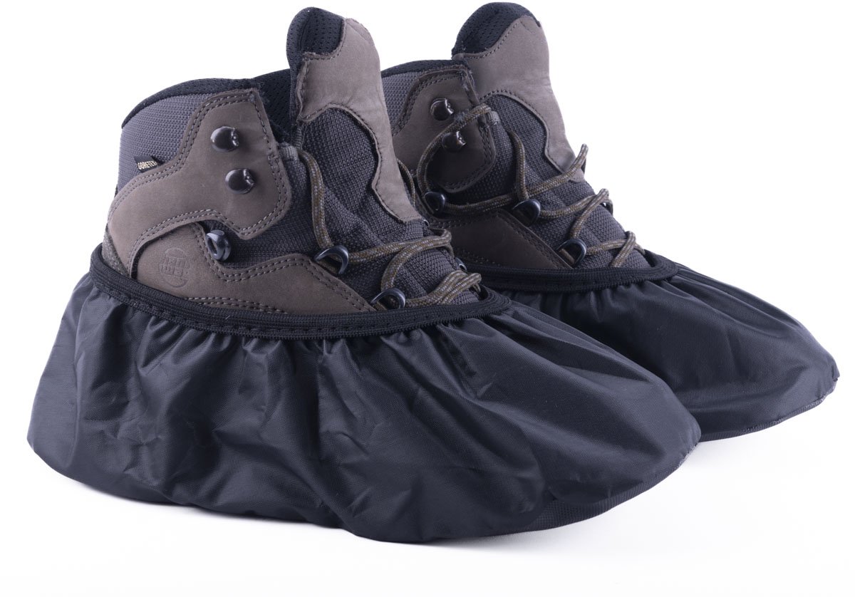 Nesto's® PREMIUM Herbruikbare Overschoenen - Extra stevig - Wasbaar - Anti Slip - Schoenovertrek - Schoenhoesjes - Nylon - Maat 32-36 - Zwart