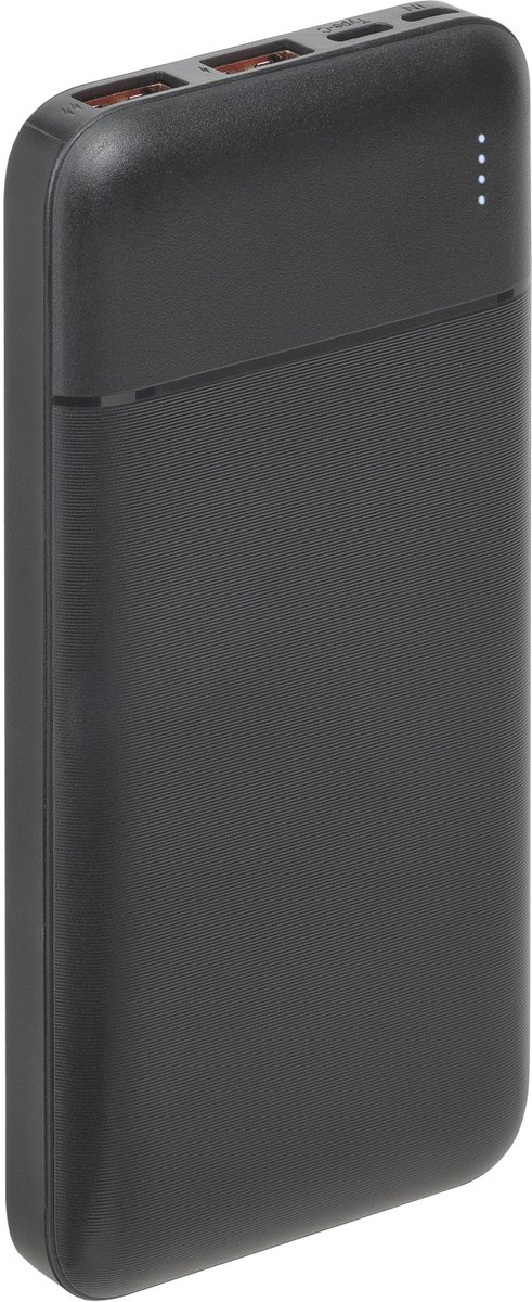 RivaCase VA2101 - Powerbank 10.000 mAh - Snellader - Tot 22.5W Output - LED - iPhone Fast Charge
