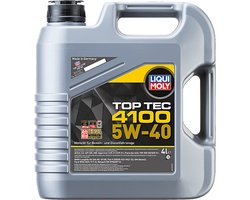 Liqui Moly Top Tec 4100 5w40 Motorolie 4 liter
