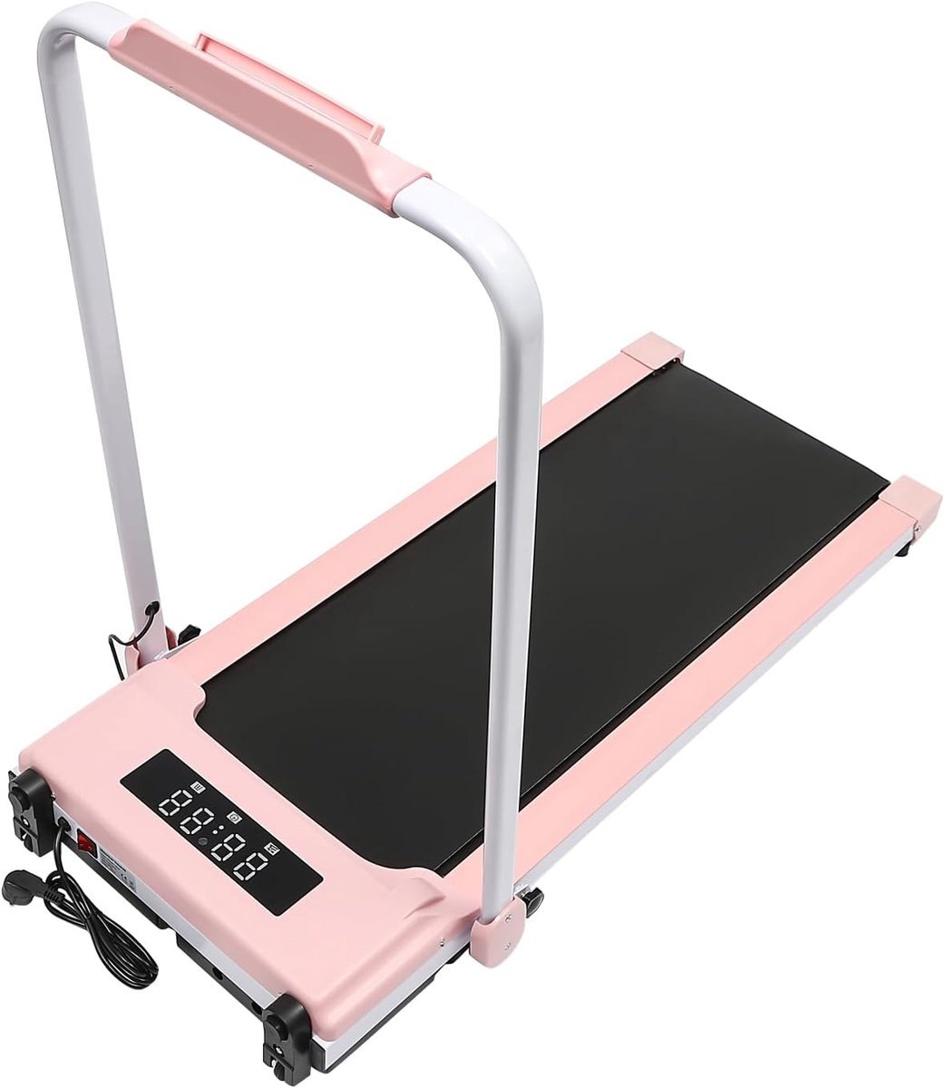 Elektrische Loopband - Thuis Fitnessapparaat - Wandelen Joggen - Inklapbaar Met Afstandsbediening - 122 x 58 x 110 cm - Roze